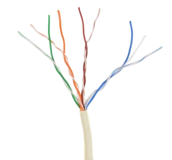 KRAFT UTP CAT5E 0.5 CCA Кабель (биметалл внутренний) 305 м KRAFT UTP CAT5E 0.5 CCA Кабель (биметалл внутренний) 305 м