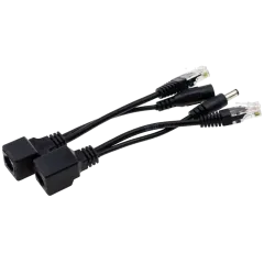 SEVEN P-731 PoE SET black Адаптер