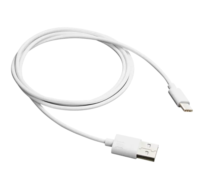 Canyon UC-1W white (USB Type C – USB 2.0) 1м Кабель Canyon UC-1W white (USB Type C – USB 2.0) 1м Кабель