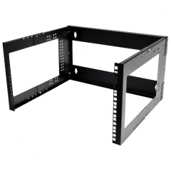 Кронштейн 19" 6U настінний , глиб. 280 - 480мм, чорний Кронштейн 19" 6U настінний , глиб. 280 - 480мм, чорний