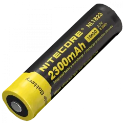 Nitecore NL1823 Акумулятор Li-Ion 18650 3.7V (2300 мА•г) захищений Nitecore NL1823 Акумулятор Li-Ion 18650 3.7V (2300 мА•г) захищений