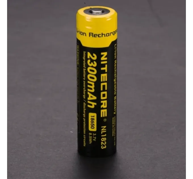 Nitecore NL1823 Акумулятор Li-Ion 18650 3.7V (2300 мА•г) захищений