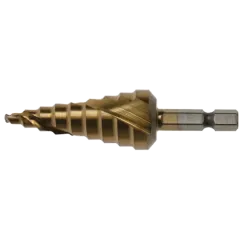 Makita (D-40185) Ступенчатое сверло HSS TiN 1/4 4-20 мм