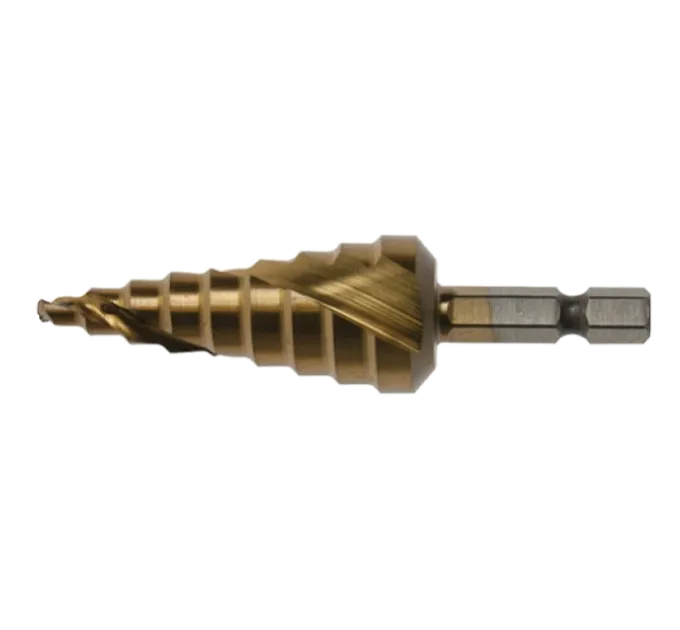 Makita (D-40185) Ступенчатое сверло HSS TiN 1/4 4-20 мм Makita (D-40185) Ступенчатое сверло HSS TiN 1/4 4-20 мм