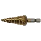 Makita (D-40185) Ступенчатое сверло HSS TiN 1/4 4-20 мм
