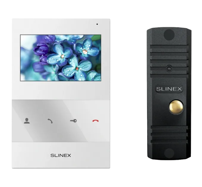 Slinex SQ-04(White)+ML-16ND(Black) Комплект видеовідомофона Slinex SQ-04(White)+ML-16ND(Black) Комплект видеовідомофона