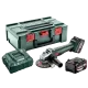 Metabo W 18 L 9-125 (602247510) Аккумуляторная угловая шлифовальная машина Metabo W 18 L 9-125 (602247510) Аккумуляторная угловая шлифовальная машина