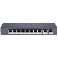 Hikvision DS-3E0310P-E/M(B) PoE Коммутатор 10 портов неуправляемый