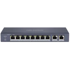 Hikvision DS-3E0310P-E/M(B) PoE Коммутатор 10 портов неуправляемый