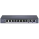 Hikvision DS-3E0310P-E/M(B) PoE Коммутатор 10 портов неуправляемый
