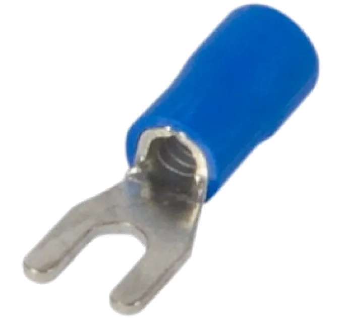 E.NEXT e.terminal.stand.sv.1,25.5.blue Изолированный вилочный наконечник 0.5-1.5 кв.мм, синий