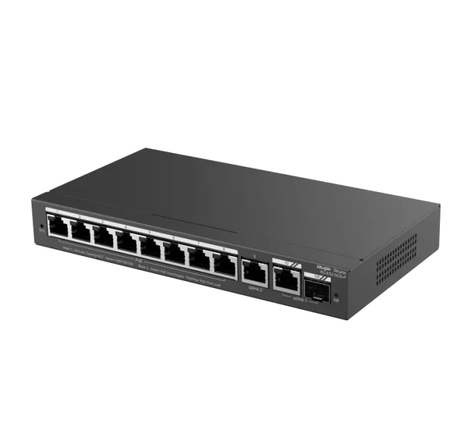 Ruijie RG-ES210GS-P PoE Коммутатор 10 портов управляемый
