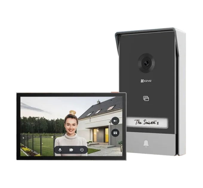 CS-HP7 (3MP) 2K Wi-Fi Smart RFID Комплект відеодомофону Ezviz CS-HP7 (3MP) 2K Wi-Fi Smart RFID Комплект відеодомофону Ezviz