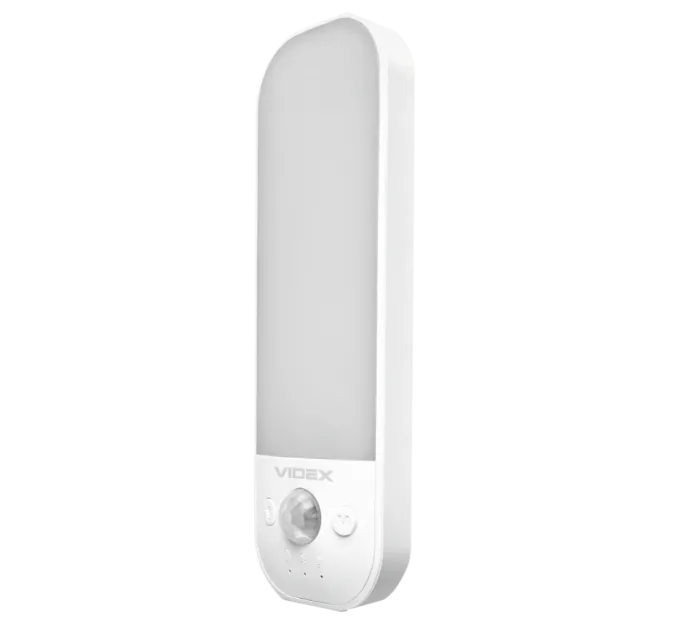VIDEX VL-NL014W-S Світильник LED акумуляторний з датчиком руху VIDEX VL-NL014W-S Світильник LED акумуляторний з датчиком руху