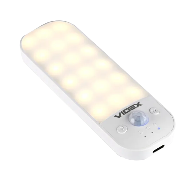 VIDEX VL-NL014W-S Світильник LED акумуляторний з датчиком руху