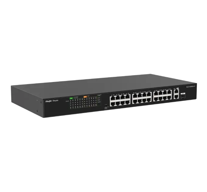 Ruijie Reyee RG-ES126FGS-LP PoE Комутатор 26 портів некерований