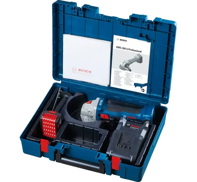 Bosch Professional GWS 180-LI (06019H9025) Аккумуляторная угловая шлифмашина