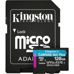 Kingston 128GB microSDXC A2 U3 V30 + ADP Модуль флеш-памяти