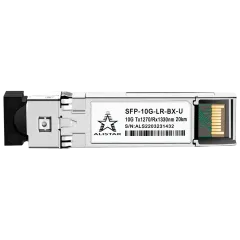 ALISTAR SFP-10G-LR-BX-U SFP+ 10G BASE-BX 1SM WDM LC 20KM TX1270/RX1330nm DOM Модуль ALISTAR SFP-10G-LR-BX-U SFP+ 10G BASE-BX 1SM WDM LC 20KM TX1270/RX1330nm DOM Модуль