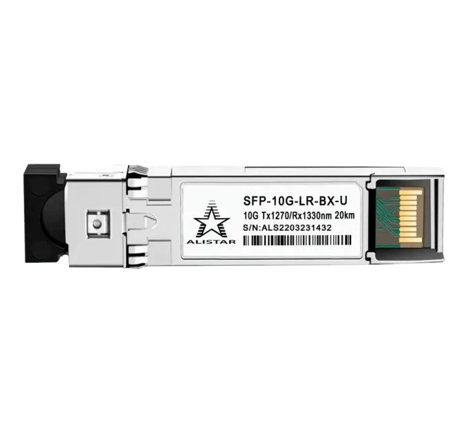 ALISTAR SFP-10G-LR-BX-U SFP+ 10G BASE-BX 1SM WDM LC 20KM TX1270/RX1330nm DOM Модуль