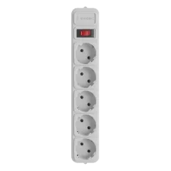 Gembird SPG5-X-6G Мережевий фільтр для ДБЖ (UPS) 1.8 м кабель 5 розеток