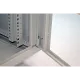 12U, 600х600х640 мм Шкаф акриловое стекло серое