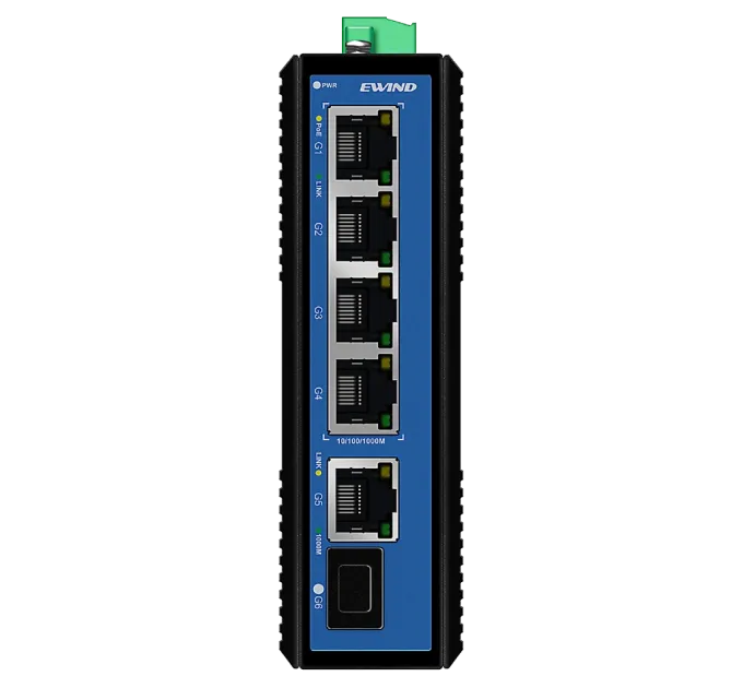 Ewind EW-PIS1806F-4GE PoE Коммутатор 6 портов неуправляемый Ewind EW-PIS1806F-4GE PoE Коммутатор 6 портов неуправляемый