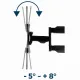 Gembird WM-55ST-01 32-55" 32 кг Кронштейн для телевизора