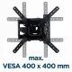 Gembird WM-55ST-01 32-55" 32 кг Кронштейн для телевизора