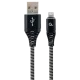Cablexpert CC-USB2B-AMLM-1M-BW USB A - Lightning 1м Кабель