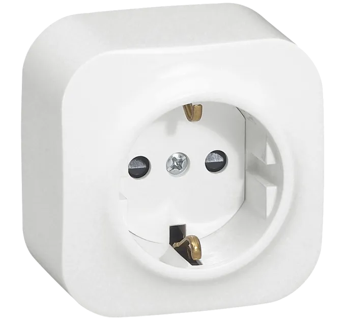 Legrand Forix 2К+З Розетка без шеторок белая Legrand Forix 2К+З Розетка без шеторок белая