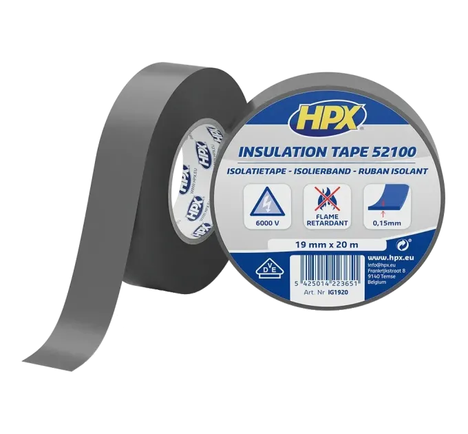 HPX IG1920 HPX52100 19мм х 20м Лента ПВХ изоляционная