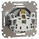 Schneider Electric Sedna Design & Elements SDD113022 с заземлением и шторками Розетка