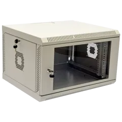 19" 6U, 600х500х373 мм акриловое стекло серый Шкаф 19" 6U, 600х500х373 мм акриловое стекло серый Шкаф
