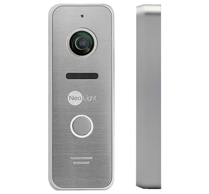 Neolight ALPHA Hybrid Black + PRIME FHD Silver з кутком Комплект відеодомофону