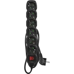 EMOS PC1621R 6 розетки 1.5 м Сетевой удлинитель