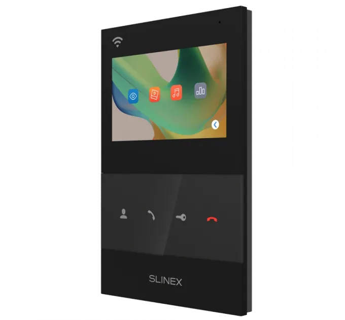 SQ-04N Cloud 4.3" дюйми (black) Відеодомофон Slinex