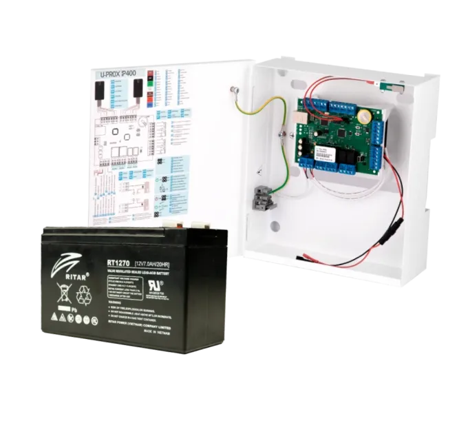 U-Prox IP400 IP+Ritar RT1270 Комплект приборов доступа и аккумулятор U-Prox IP400 IP+Ritar RT1270 Комплект приборов доступа и аккумулятор