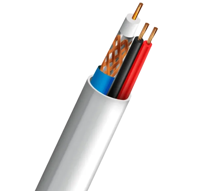 TRINIX SL-59+2*0,5 CU INDOOR "ОS" структура (305м) Кабель коаксіальний TRINIX SL-59+2*0,5 CU INDOOR "ОS" структура (305м) Кабель коаксіальний