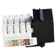 EPNew 6KTVM-U0BK Модуль KeyStone RJ45 UTP, кат. 6, 110, Slim, W – 16.6 мм, черный