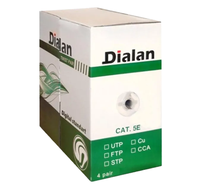 Dialan UTP Сat.5Е 4PR CU PE Outdoor 305 м Кабель
