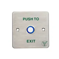 Yli Electronic PBK-814C(LED) (метал) Контактная кнопка выхода Yli Electronic PBK-814C(LED) (метал) Контактная кнопка выхода