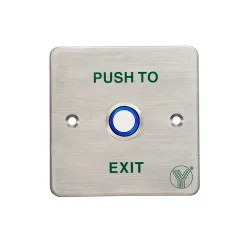 Yli Electronic PBK-814C(LED) (металл) Контактная кнопка выхода Yli Electronic PBK-814C(LED) (металл) Контактная кнопка выхода
