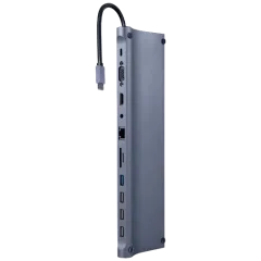 Cablexpert A-CM-COMBO11-01 USB-C 11-в-1 Док станція