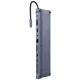 Cablexpert A-CM-COMBO11-01 USB-C 11-в-1 Док станція