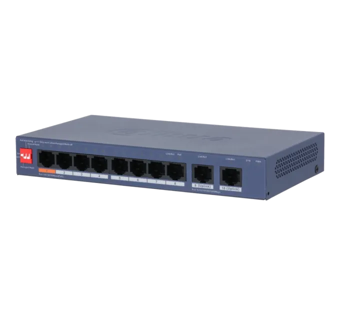 Dahua DH-CS4010-8ET2GT-60 Комутатор 8 портів керований