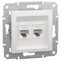 Asfora UTP 5E Розетка RJ45 двойная