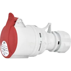 ЭТИ ES-3253 IP44 32A 400V 3P+N+PE Розетка кабельная