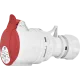 ЕТІ ES-3253 IP44 32A 400V 3P+N+PE Розетка кабельна