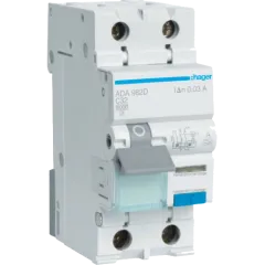 Hager ADA982D Дифавтомат 1P+N, 6kA, C-32A, 30mA, A